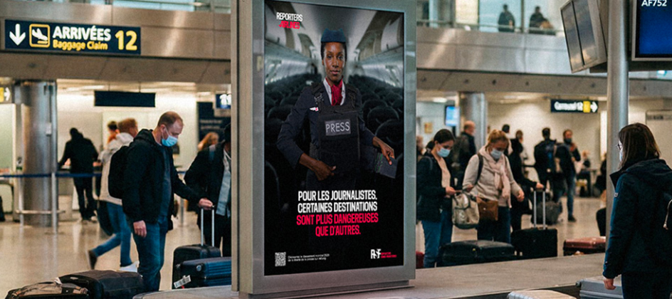 RSF reimagines safety cards for press freedom